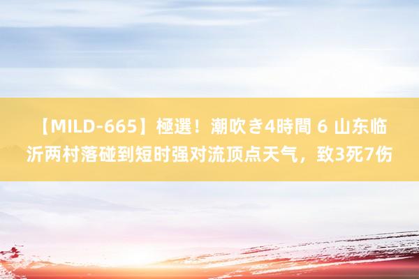 【MILD-665】極選!潮吹き4時間 6 山东临沂两村落碰到短时强对流顶点天气,致3死7伤