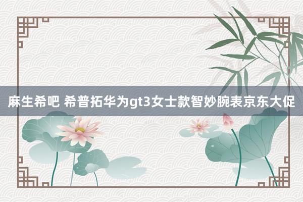 麻生希吧 希普拓华为gt3女士款智妙腕表京东大促
