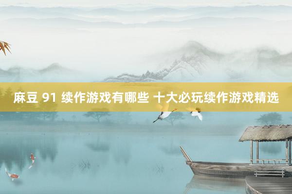 麻豆 91 续作游戏有哪些 十大必玩续作游戏精选